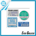 Customized Nameplate Aluminum Stickers with Your Logo
